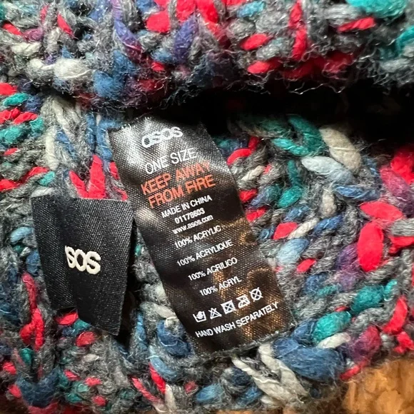 Winter Beanie Hat Lot Nike Black, ASOS, Save Lands, George & Diehard - Picture 5 of 9